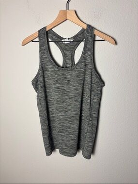 Athleta Textured Racerback Tank Green
